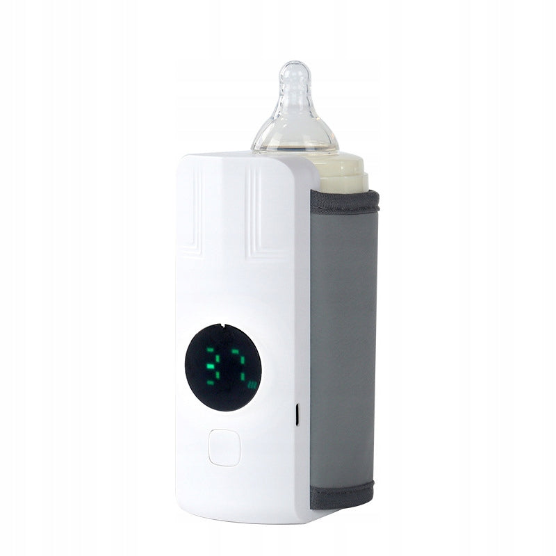18W Portable Bottle Warmer – Fast Heating, White Medical device no