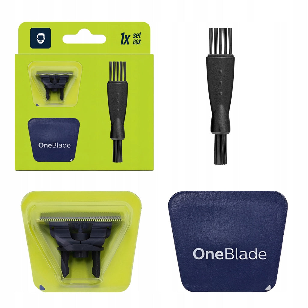 1X PHILIPS ONE BLADE SHAVER BLADE CARTRIDGE QP TIP + FREEBIE BRUSH