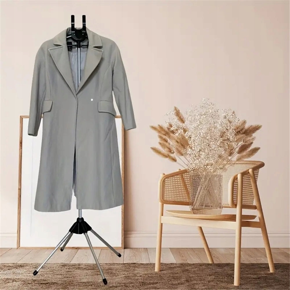 1x ADJUSTABLE IRONING CLOTHES STEAMER STAND FOLDING FOR HOME Packaging status original