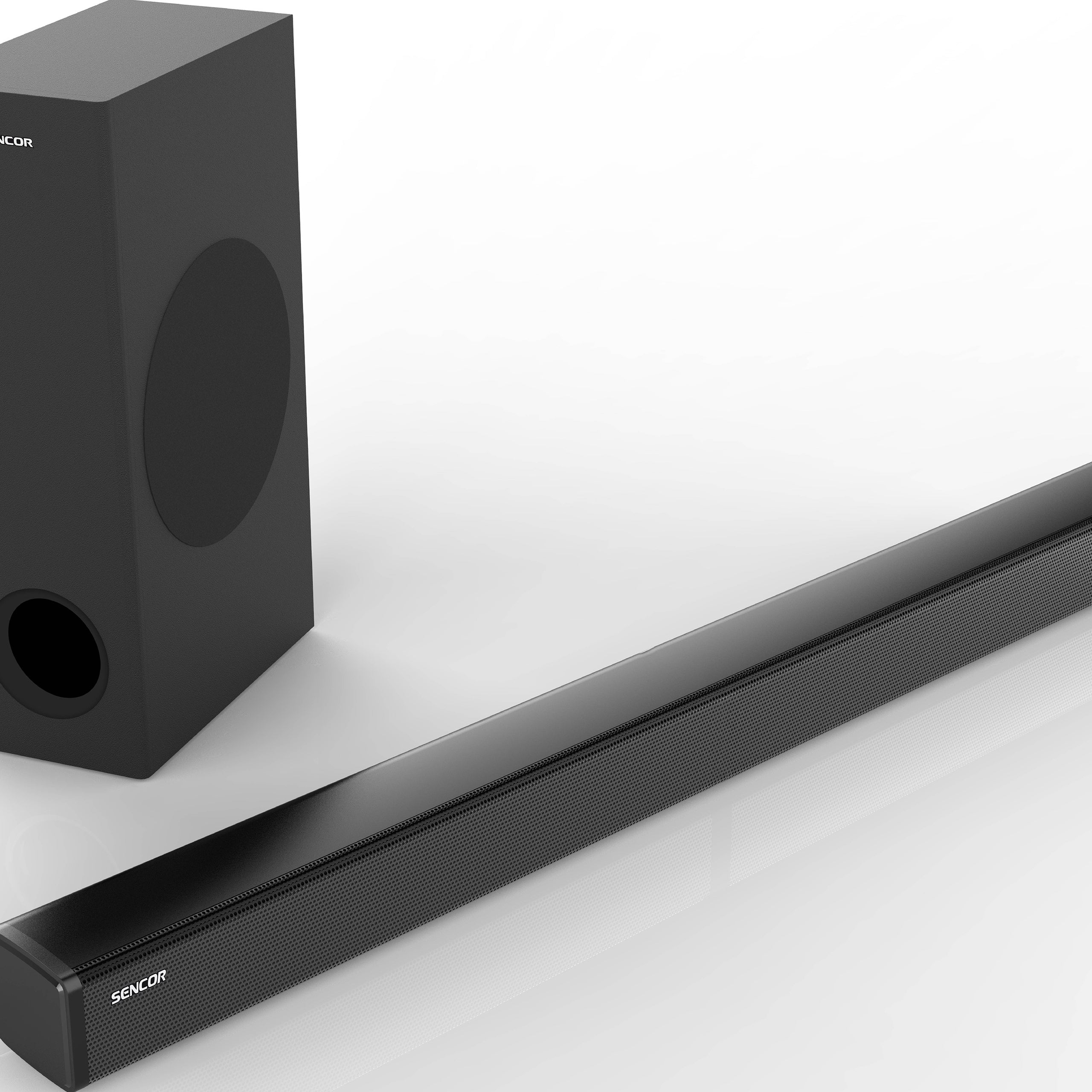 2.1 Soundbar Kit with Wireless 3D Stereo Subwoofer 160W Packaging status original