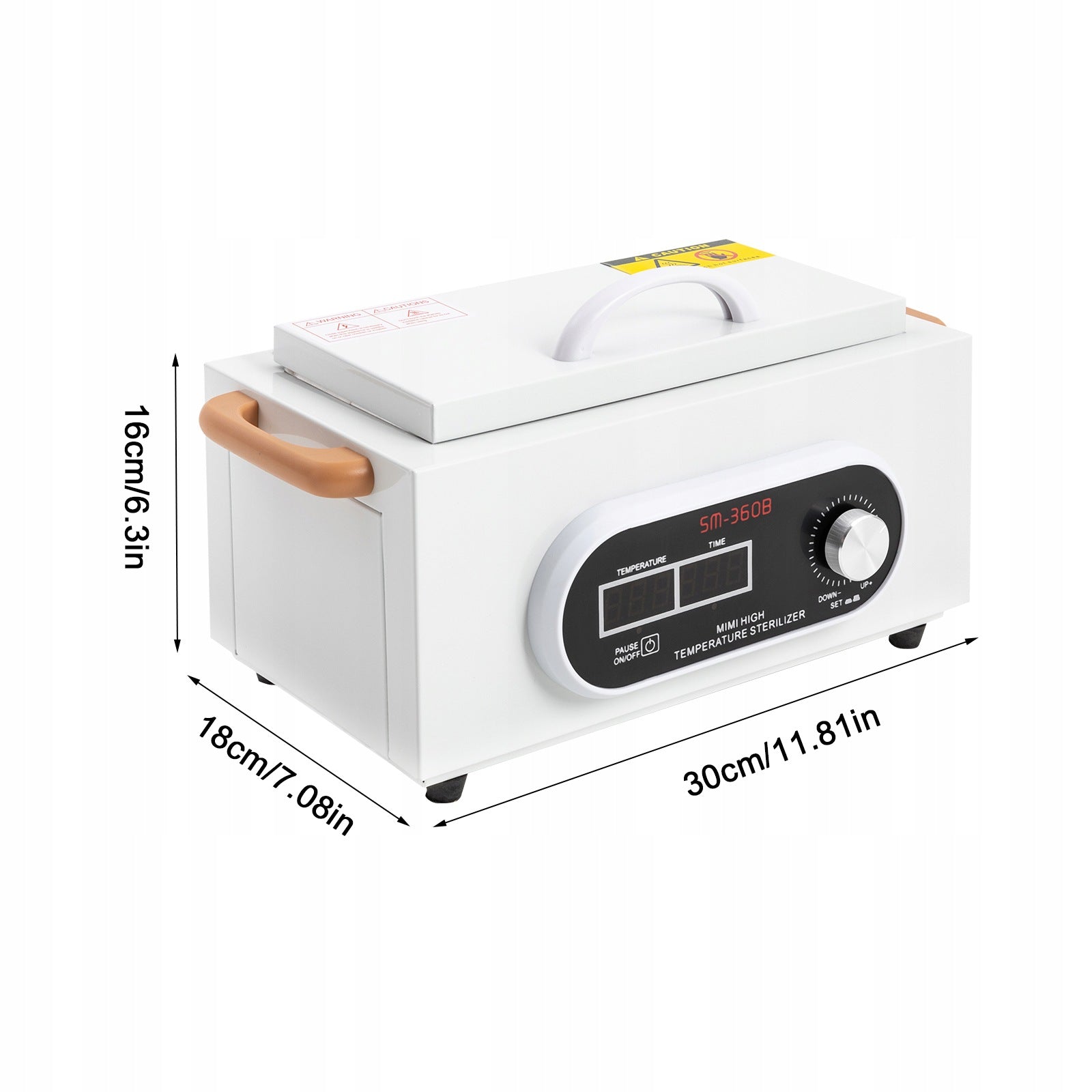 2.2L High temperature sterilizer,300W sterilizer with digital display Packaging status original