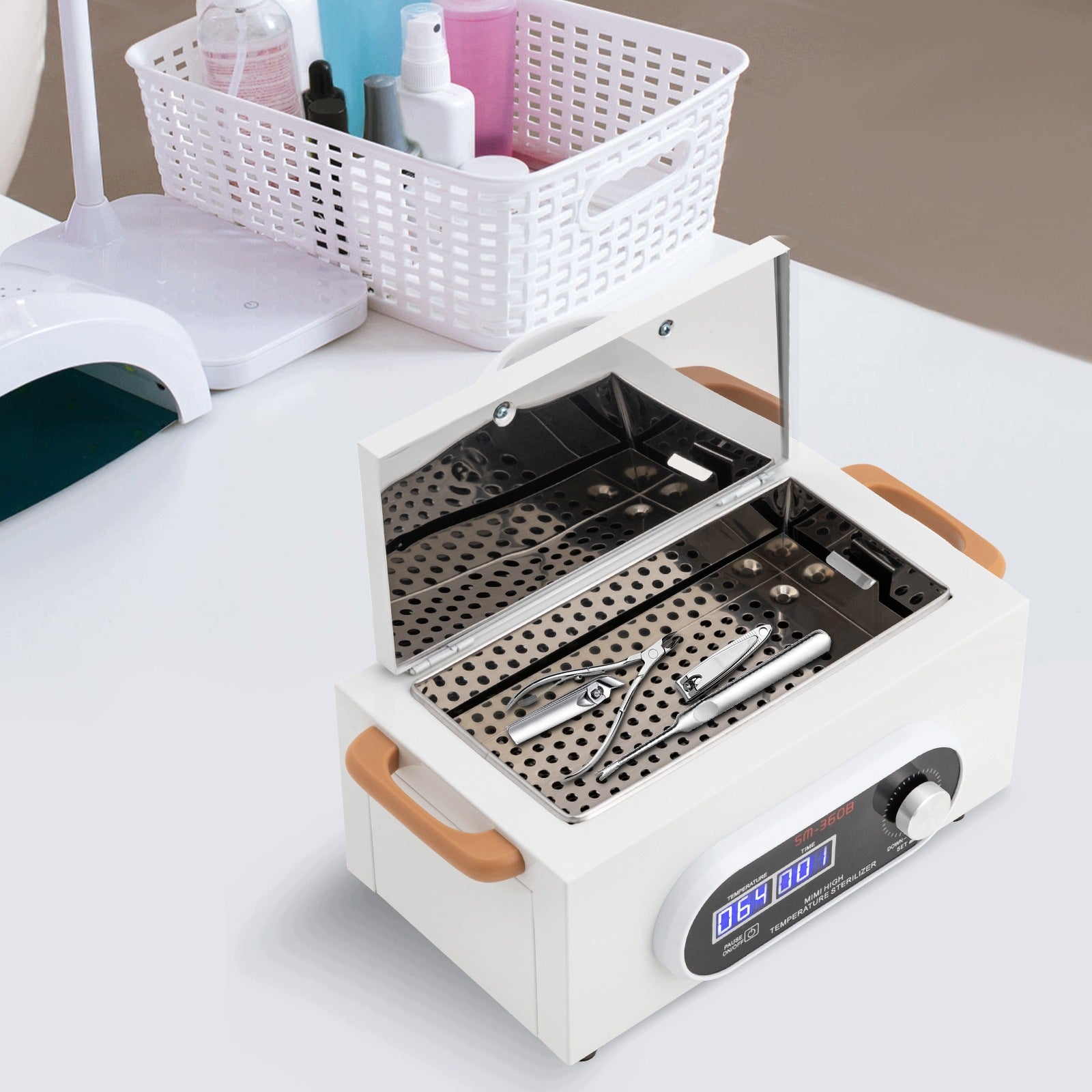 2.2L TEMPERATURE CONTROLLED DIGITAL DISPLAY STERILIZER CABINET 300W Manufacturer code DISPLAY STERILIZER CABINET 300W