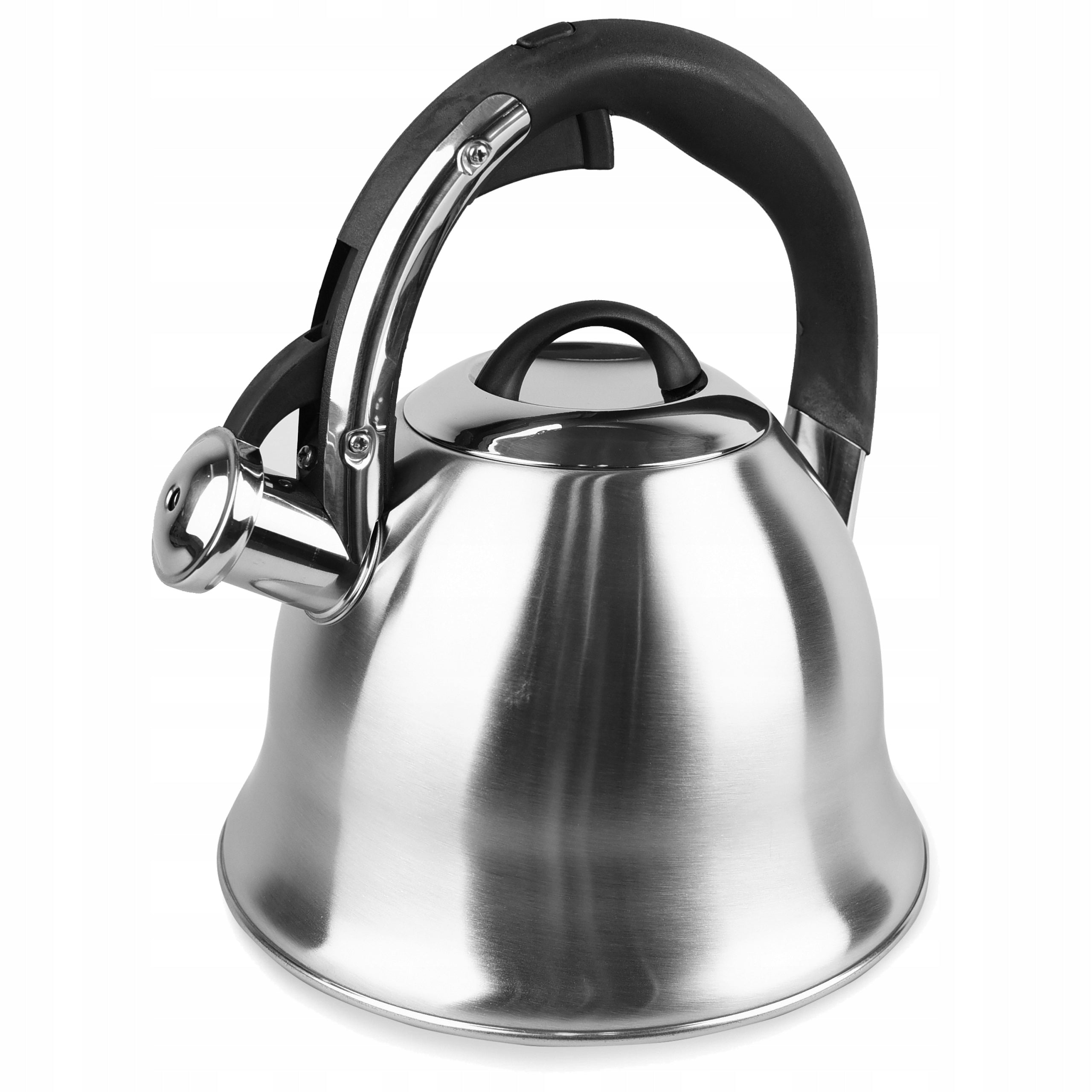 2.2L stainless steel kettle for gas induction, satin