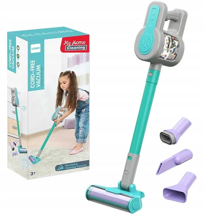 2-IN-1 BATTERY OPERATED VERTICAL VACUUM CLEANER FOR KIDS Packaging status original