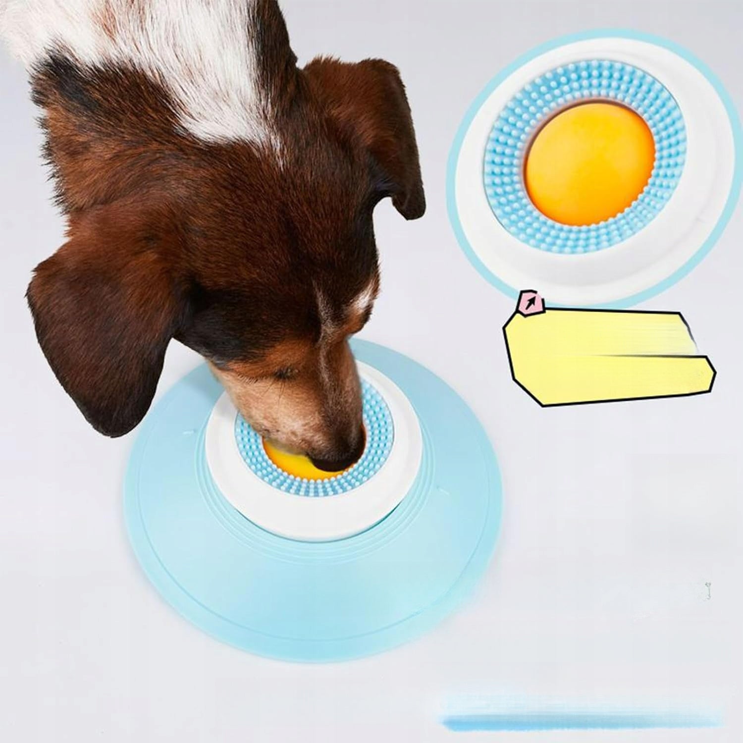 2 PCS CAT DOG FOOD SLOWING BOWL 360° ROTATION LICKING BALL Manufacturer code 2SZT MISKA SPOWALNIAJĄCA JEDZENIE-SLOW FEEDER