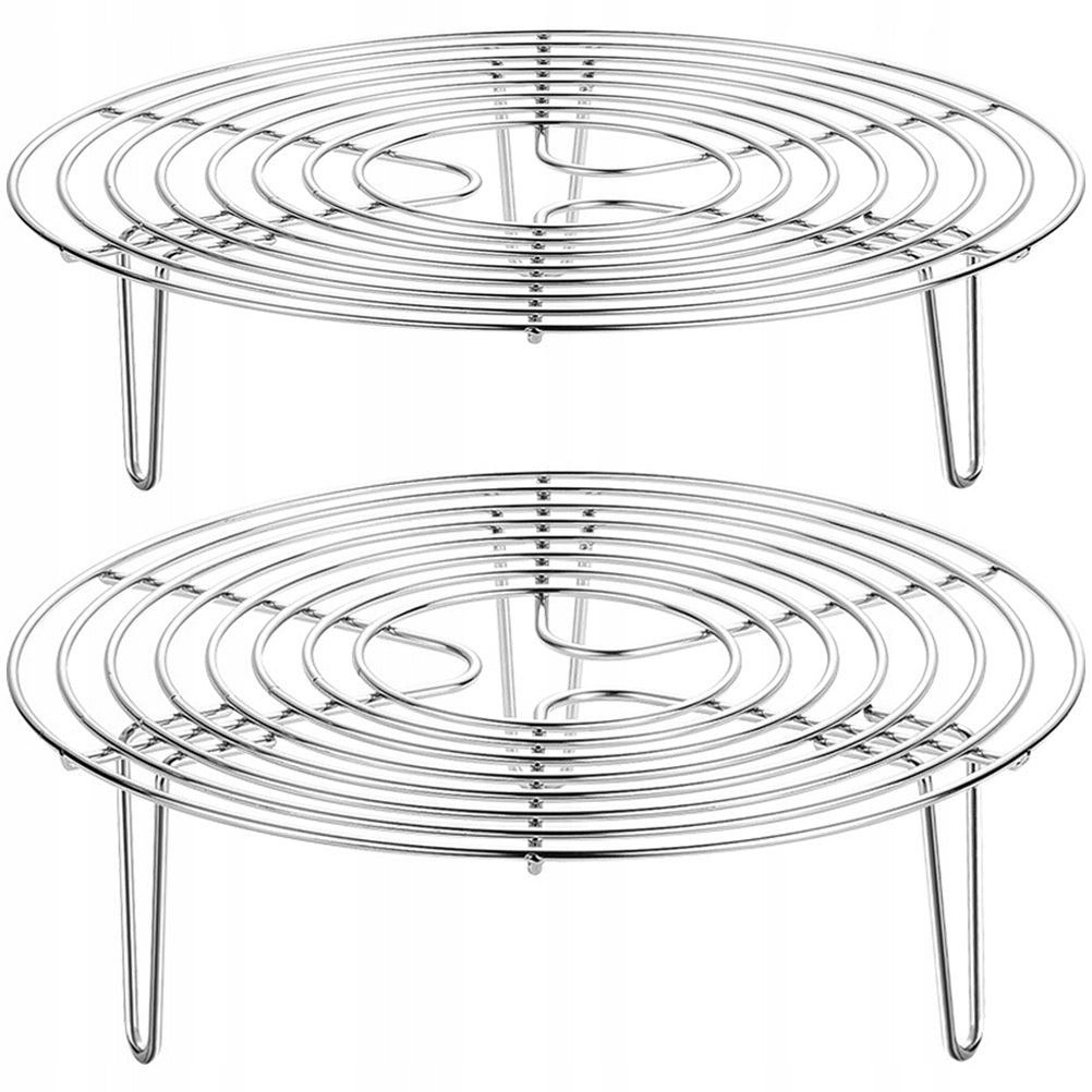 2 PCS DURABLE KITCHEN STEAMING EGG RACK HOLDER