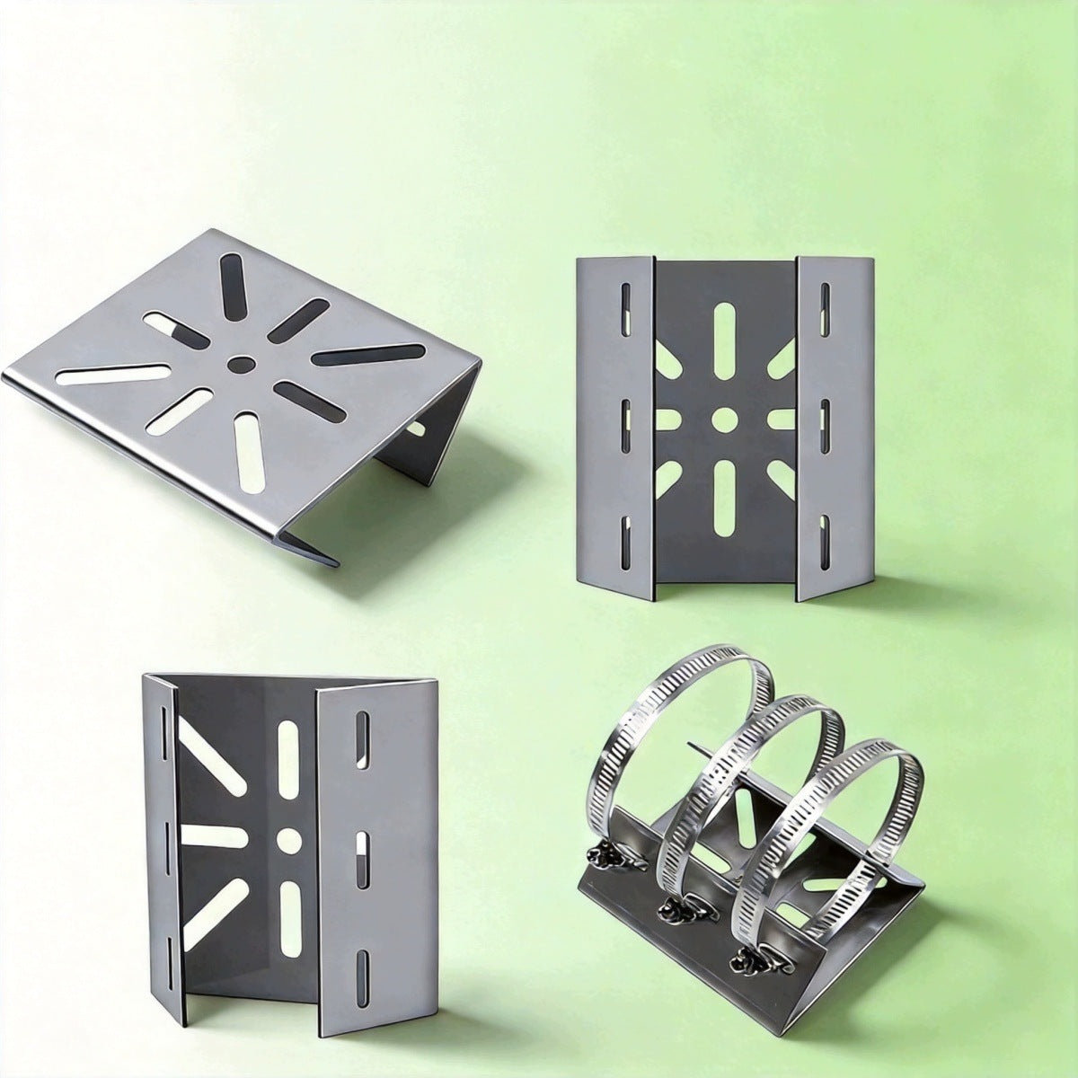 2 Pieces POLE MOUNTING BRACKET for Outdoor Universal Cameras Model 4069499986161
