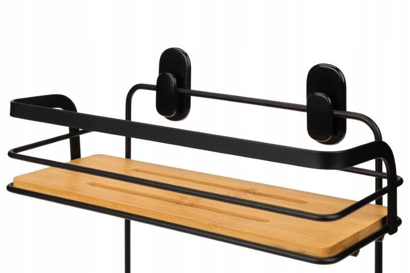 2 Tier Bamboo Suspended Bathroom Shelf Brand Alsea