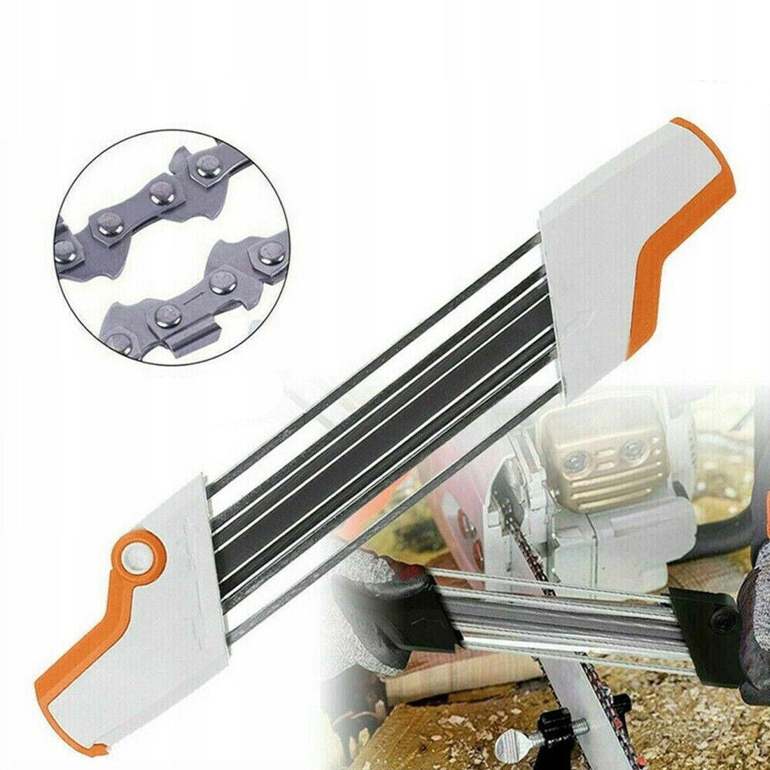 2-in-1 Chain Sharpener 4,0mm 3/8''P Stihl Guide Manufacturer code 6902893105265