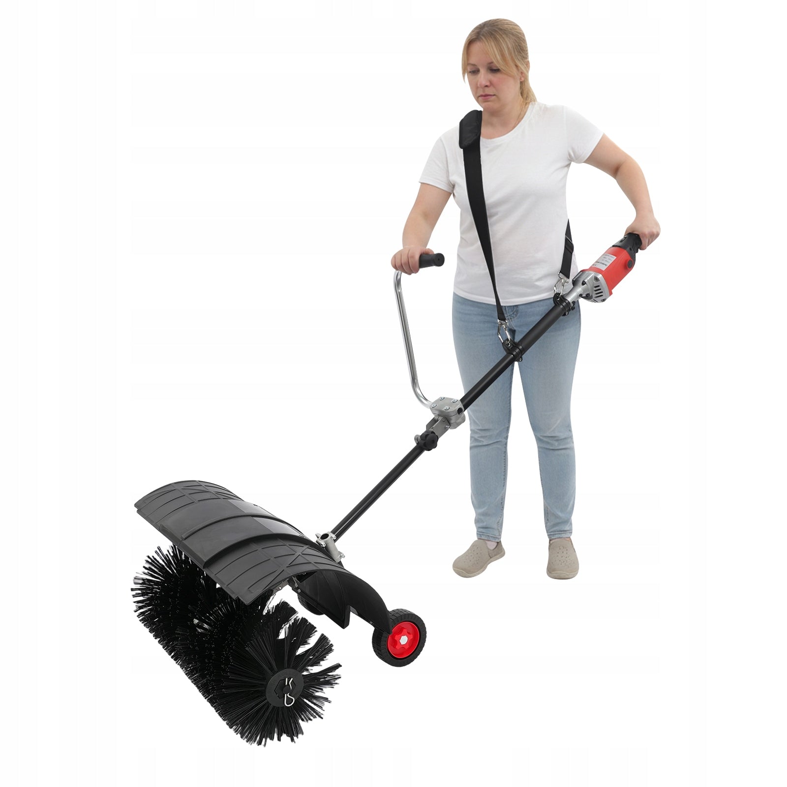2-in-1 Handheld Electric Powered Broom Sweeper and Blower 1600W