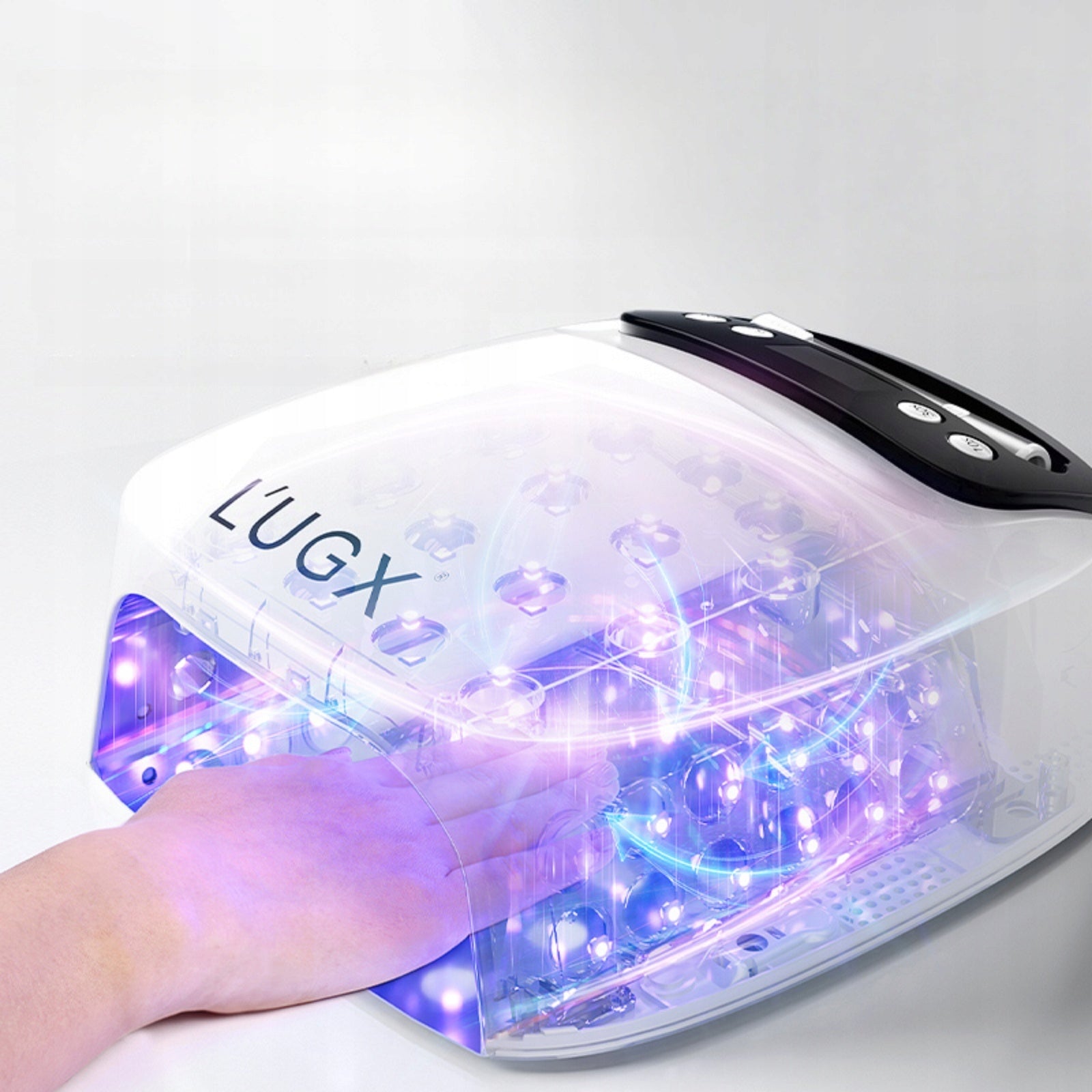 2-in-1 UV LED Nail Light, rechargeable UV lamp, cordless nail dryer