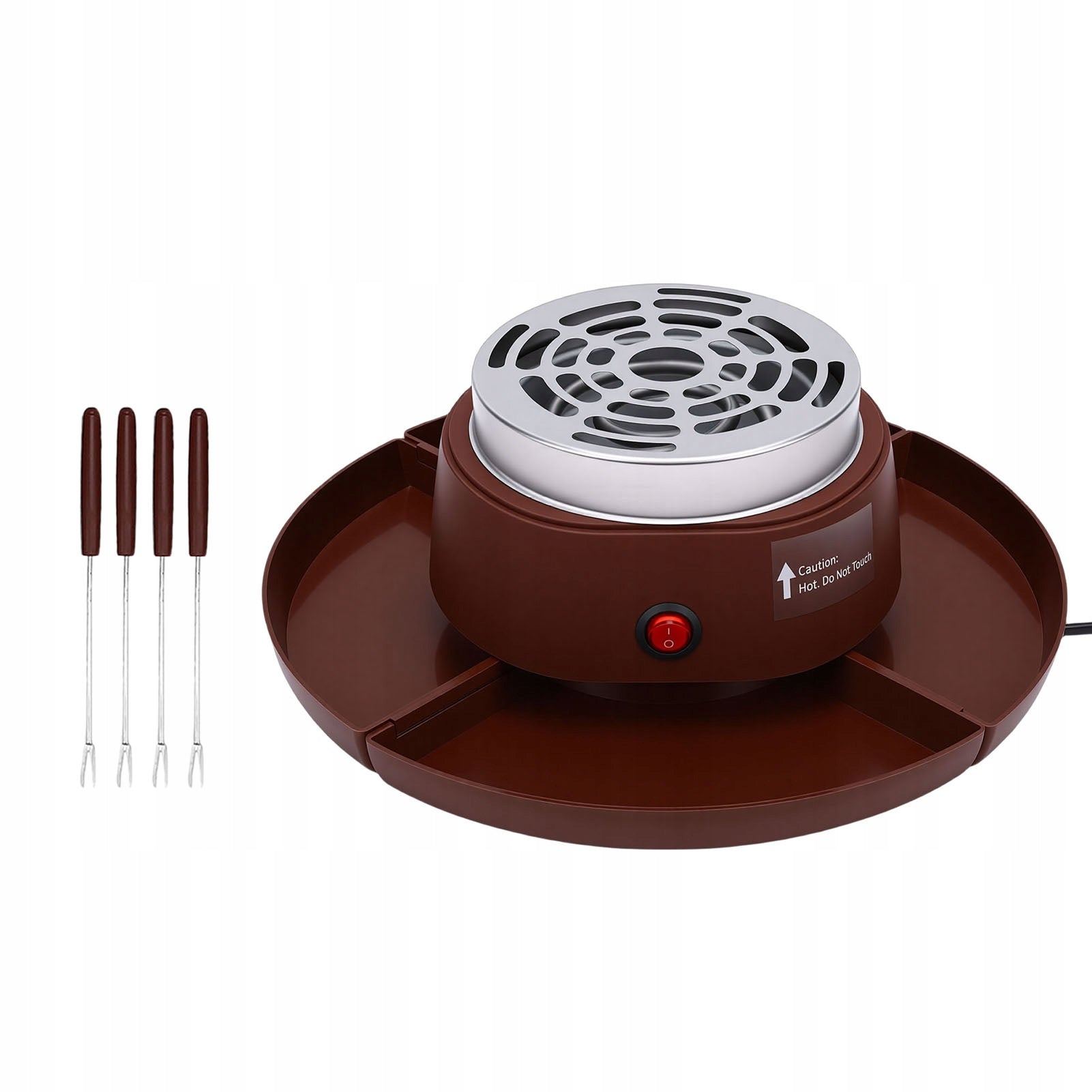 2-in-1 electric smores frying machine and fondue pot, VH Brand no brand