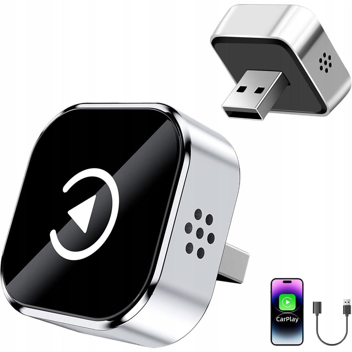 2 in1 Wireless CarPlay Android Auto Adapter USB Dongle Smart Mini Box