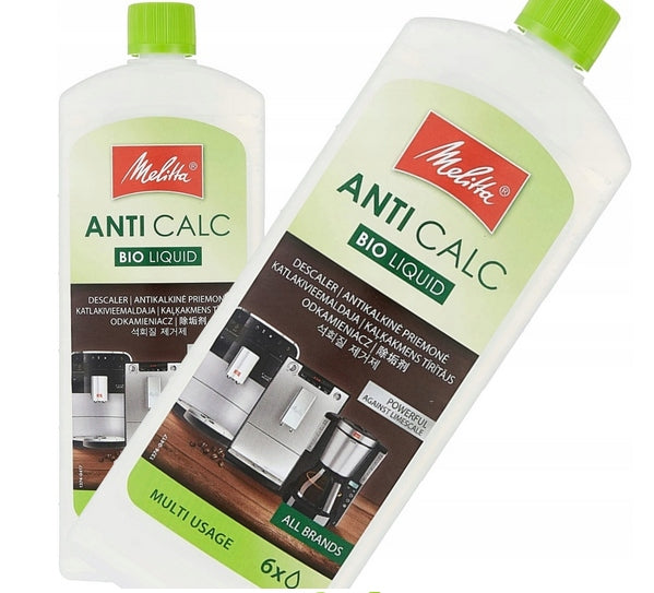 2 x Melitta Anti Calc coffee machine descaler 250 ml