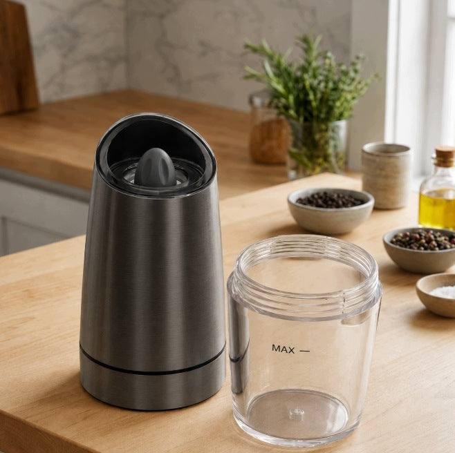 2 x PEPPER AND SALT GRINDER GRAVITY ELECTRIC STRONG Brand PrzyPas