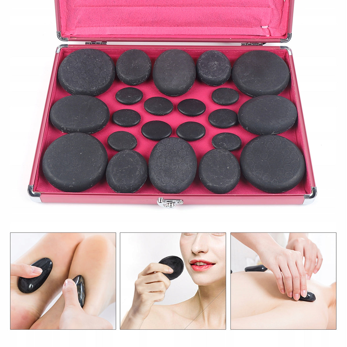 20 piece hot stone massage set EAN (GTIN) 733835967902