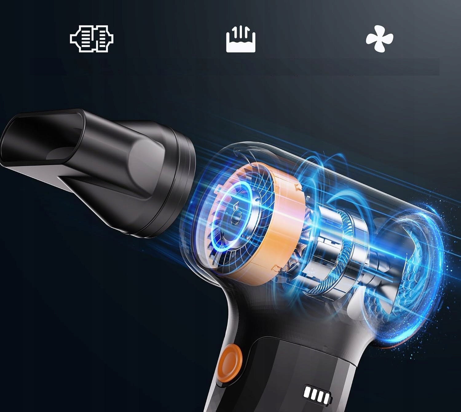 200 000RPM WIRELESS ELECTRIC BLOWER FOR GRILL KEYBOARD CVV Manufacturer code Electric Dust Blower 200,000