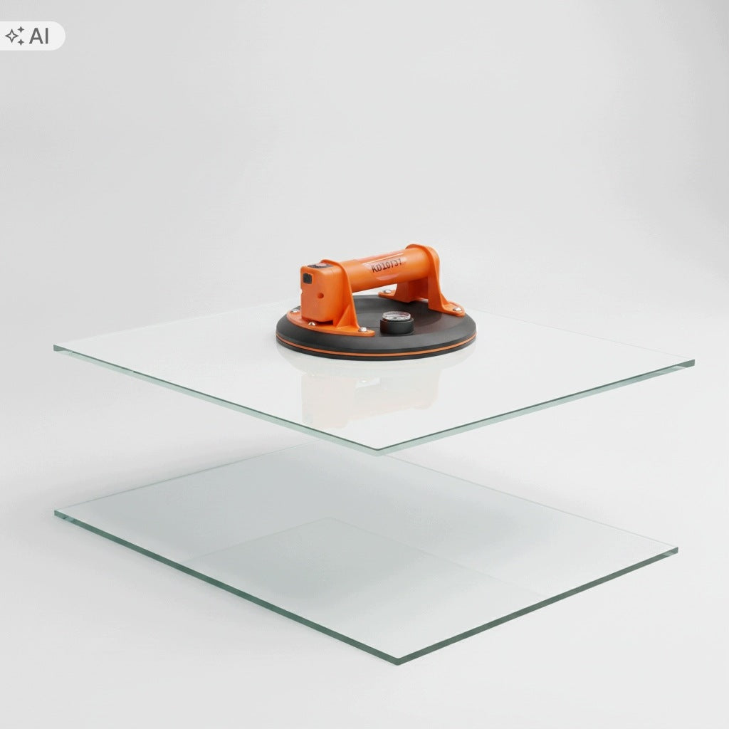 200 MM CORDLESS VACUUM SUCTION CUP FOR GLASS AND BOARDS 190 KG Packaging status original