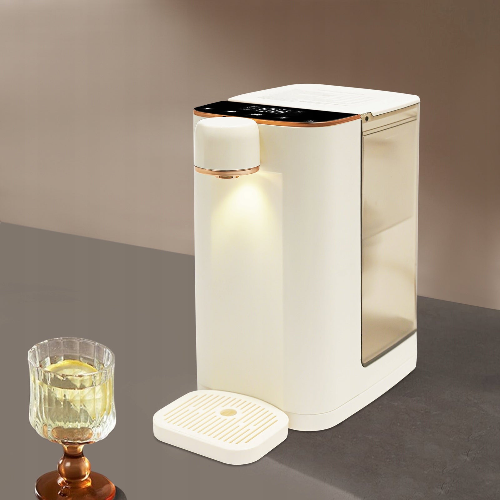2000W 3L Electric Instant Hot Water Dispenser With Child Lock & Night Light Packaging status original