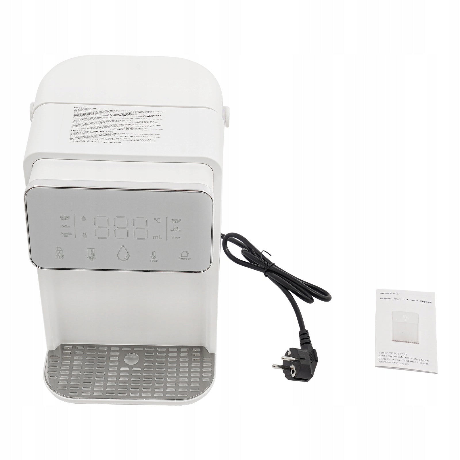 2000W Hot Water Instant Dispenser, 3.5L Water Dispenser with Display, 220V Manufacturer code WD1234