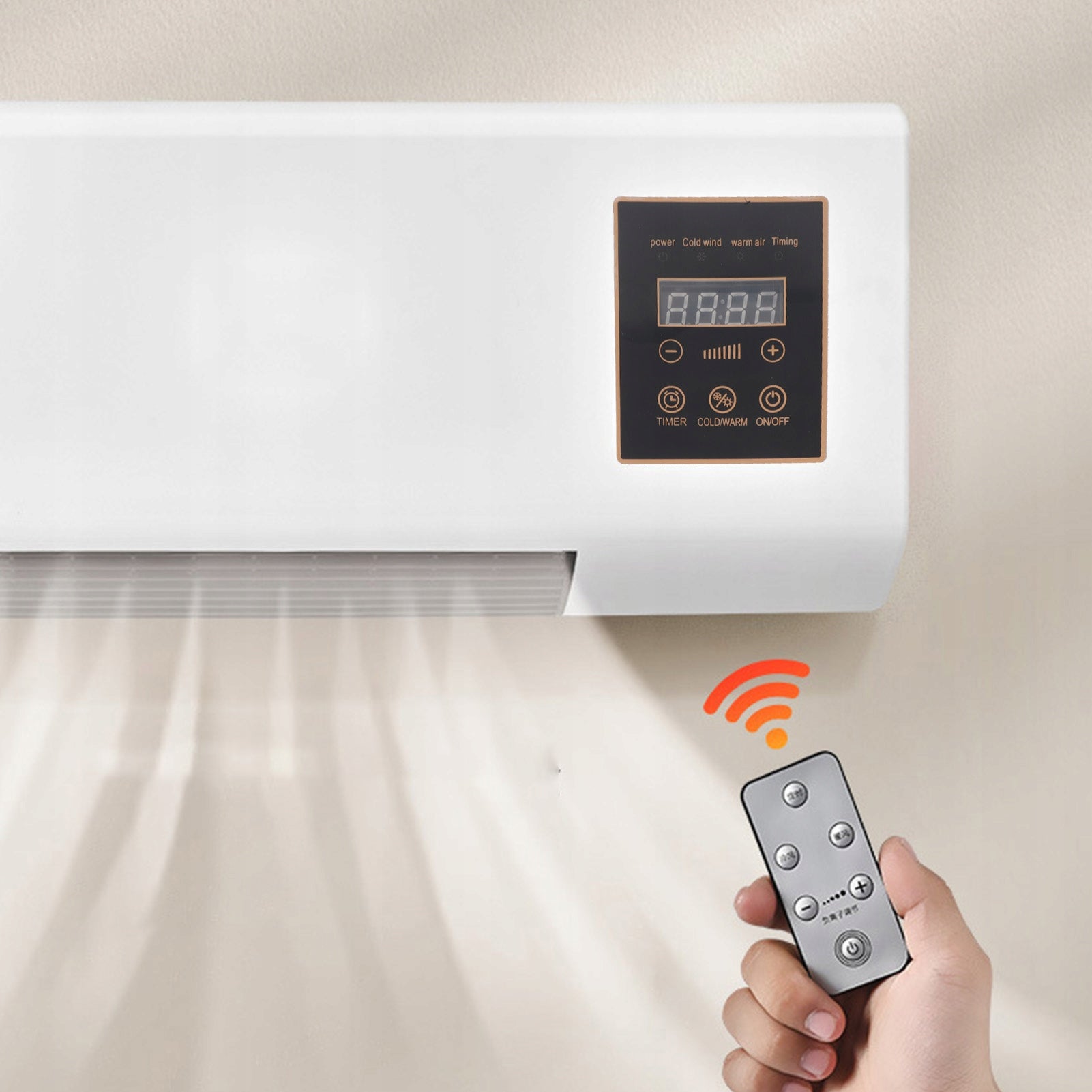 2000W WALL AIR CONDITIONER FOR COOLING HEATING 2 IN 1 Manufacturer code 373737327373273