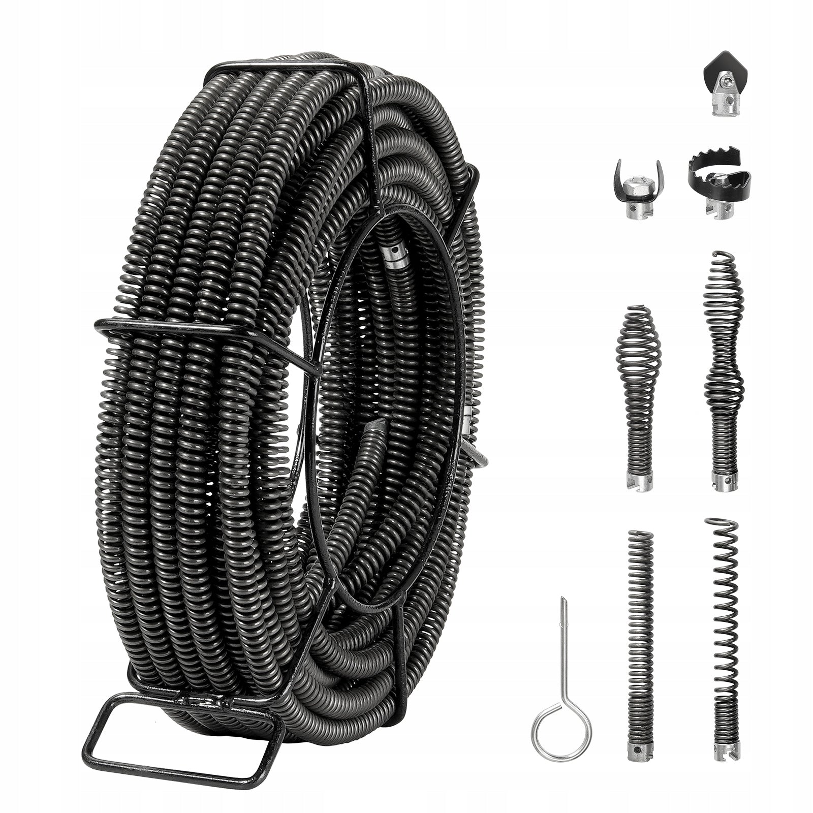 20Mx16MM Drain Cleaning Spiral For Pipes Diameter From 20-100MM