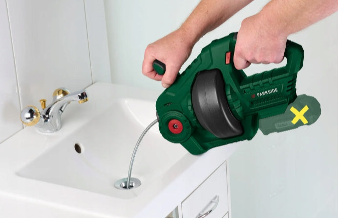 20V Cordless PIPE CLEANER PARRW 20-Li A1 Parkside Brand Parkside