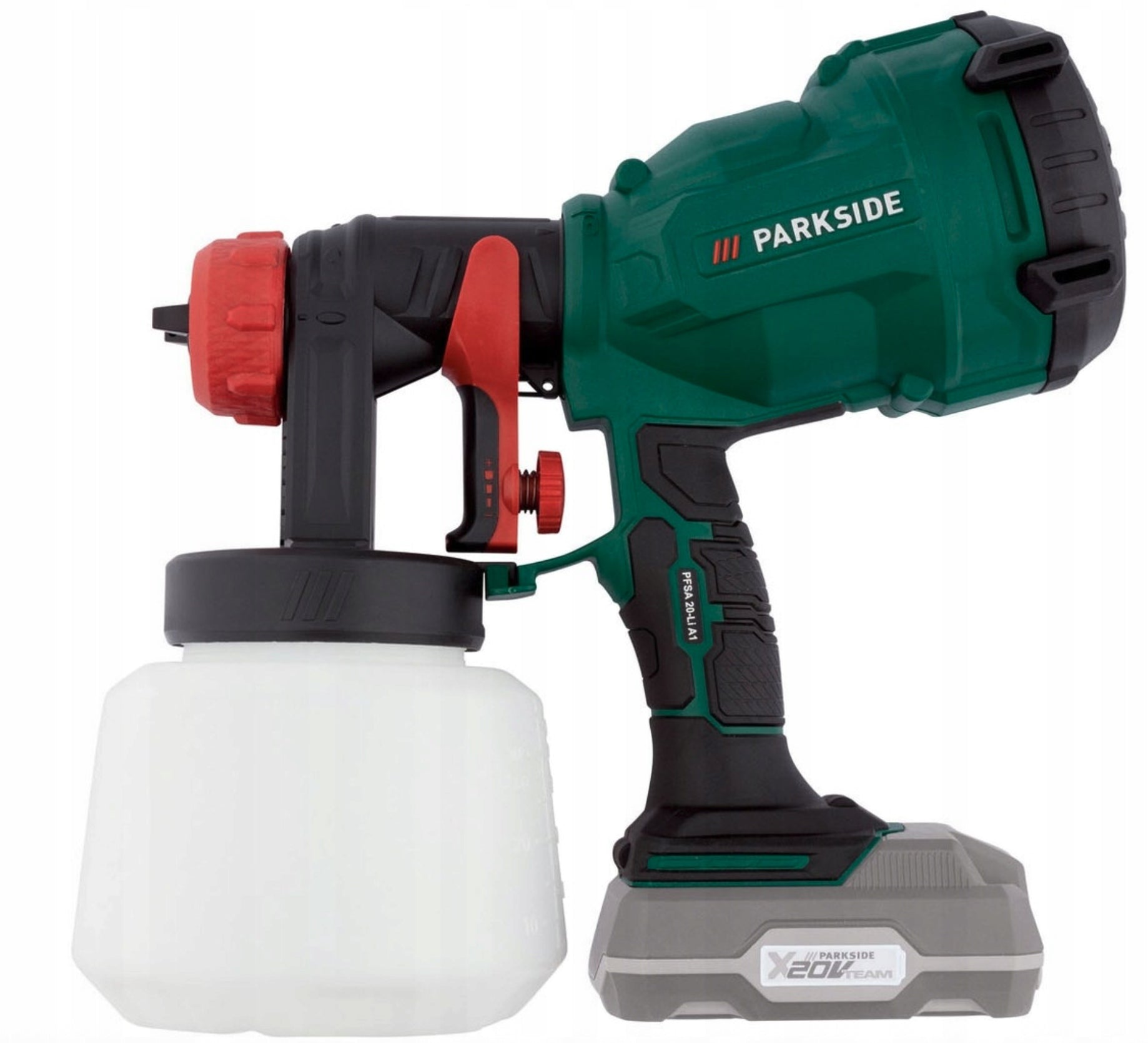 20V Cordless Paint Spray Gun + Accessories Packaging status original