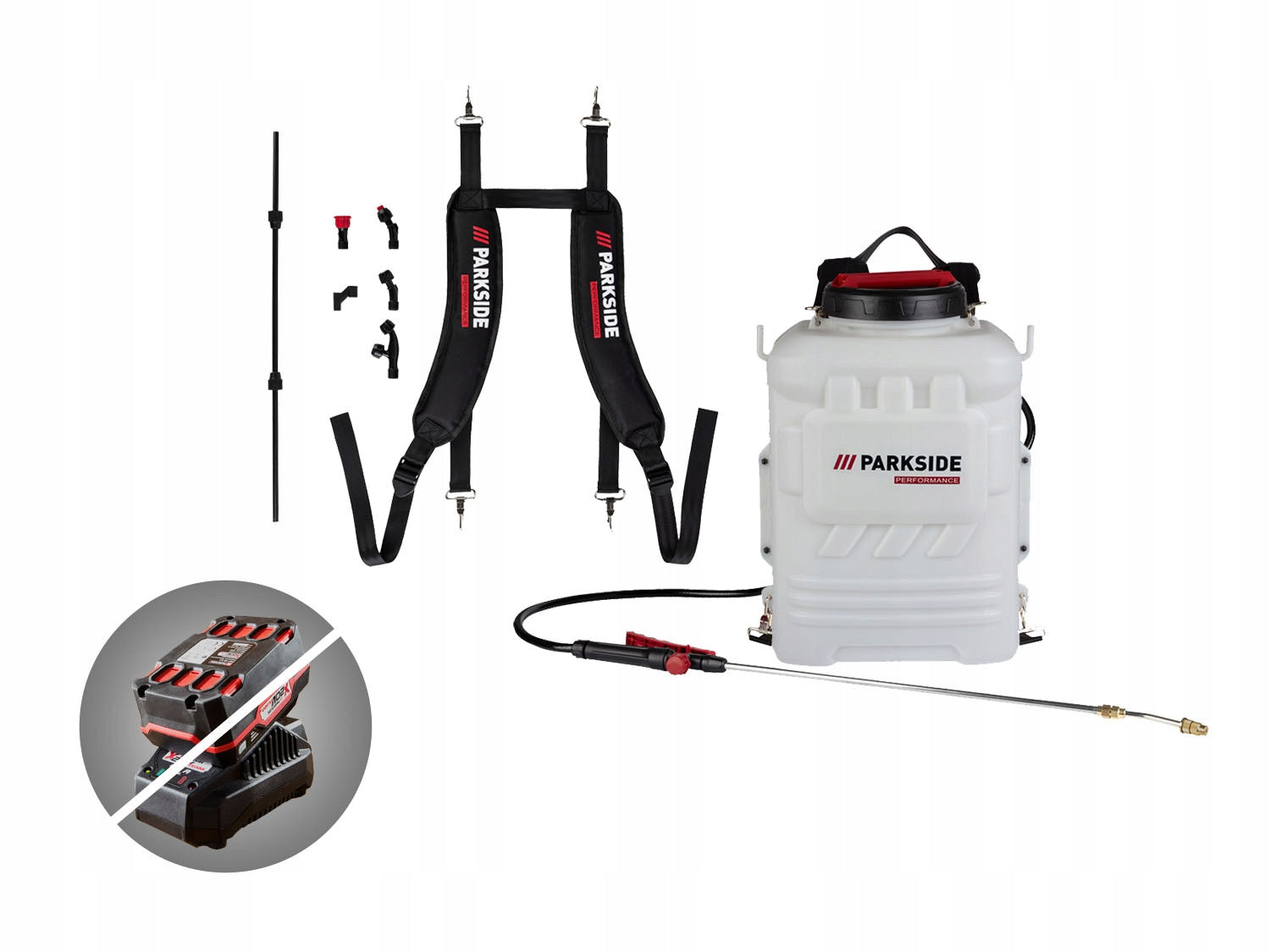 20V Parkside Performance 16 l Cordless Sprayer, for pesticides