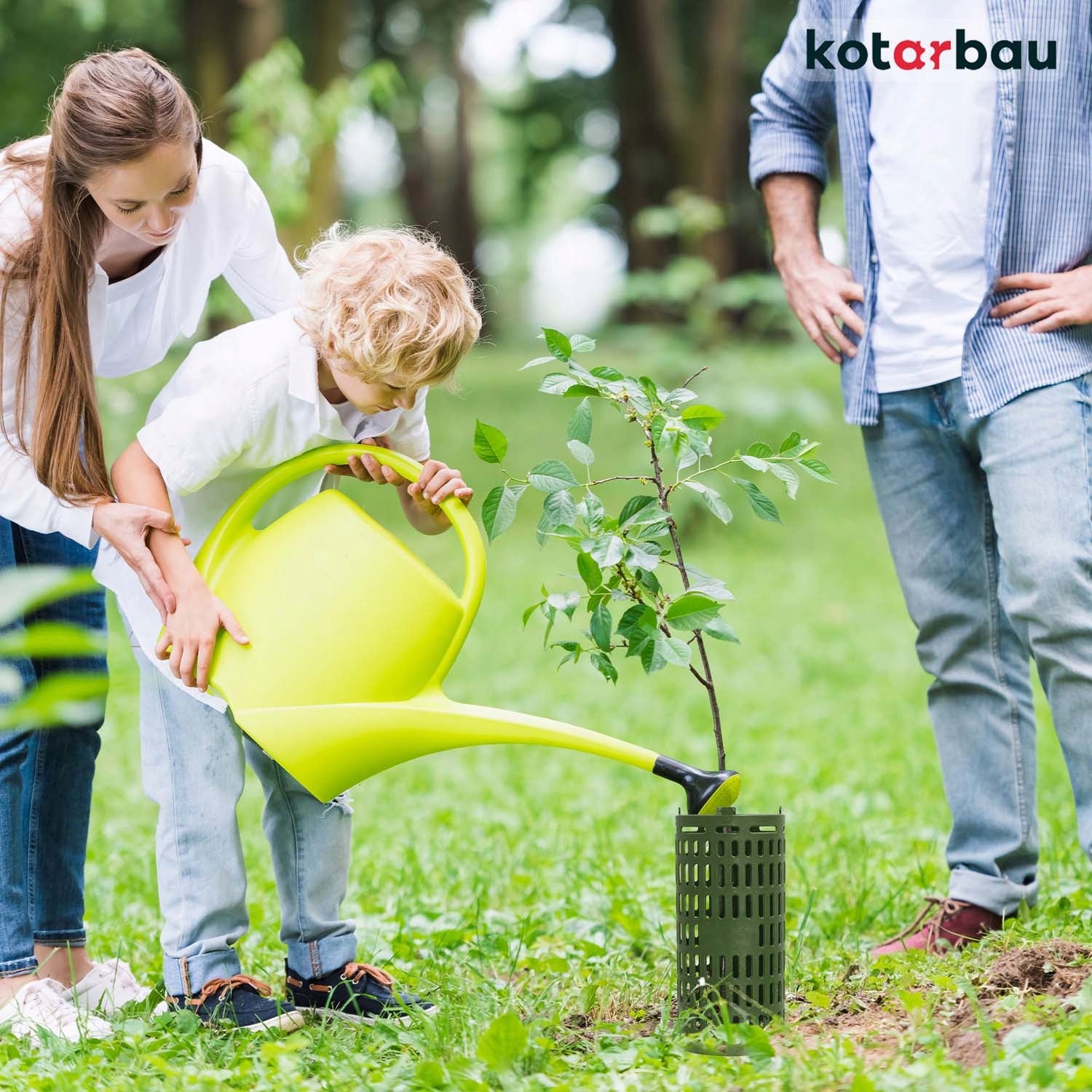 20x tree cover protective tree trunk edging green cover ⌀11.5x26cm EAN (GTIN) 5904994086246
