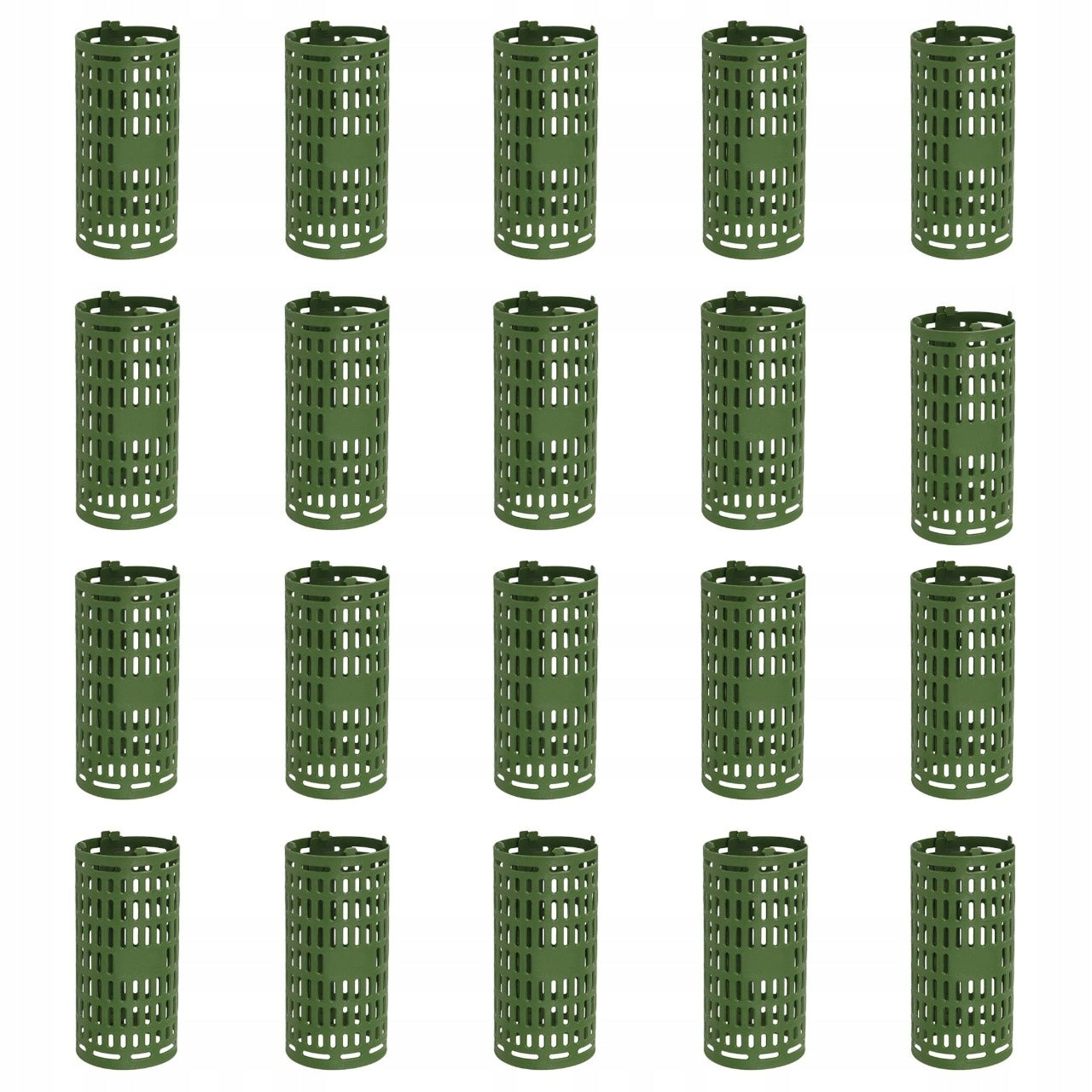 20x tree cover protective tree trunk edging green cover ⌀11.5x26cm