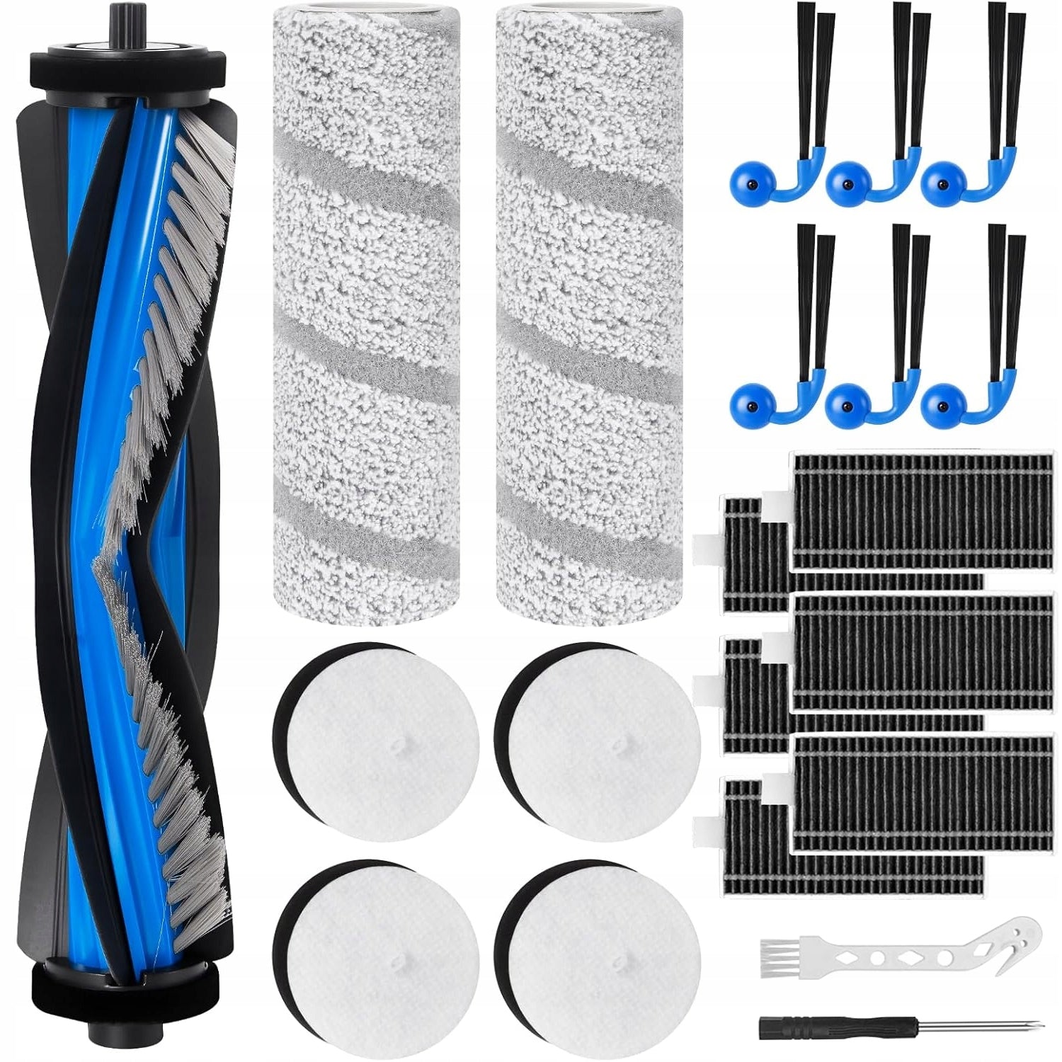 21PCS FOR ECOVACS X11 Omnicyclone ACCESSORIES - COMPLETE CLEANING KIT