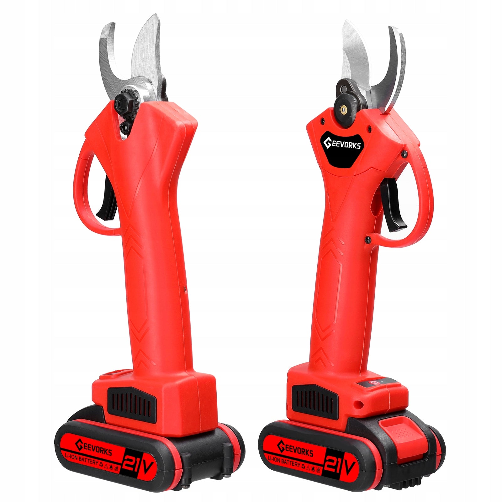 21V Cordless Electric Loppers with 800W Chainsaw Battery capacity 2 Ah