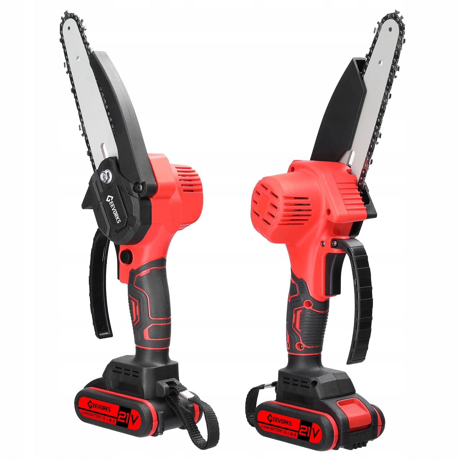 21V Cordless Electric Loppers with 800W Chainsaw Power supply battery operated