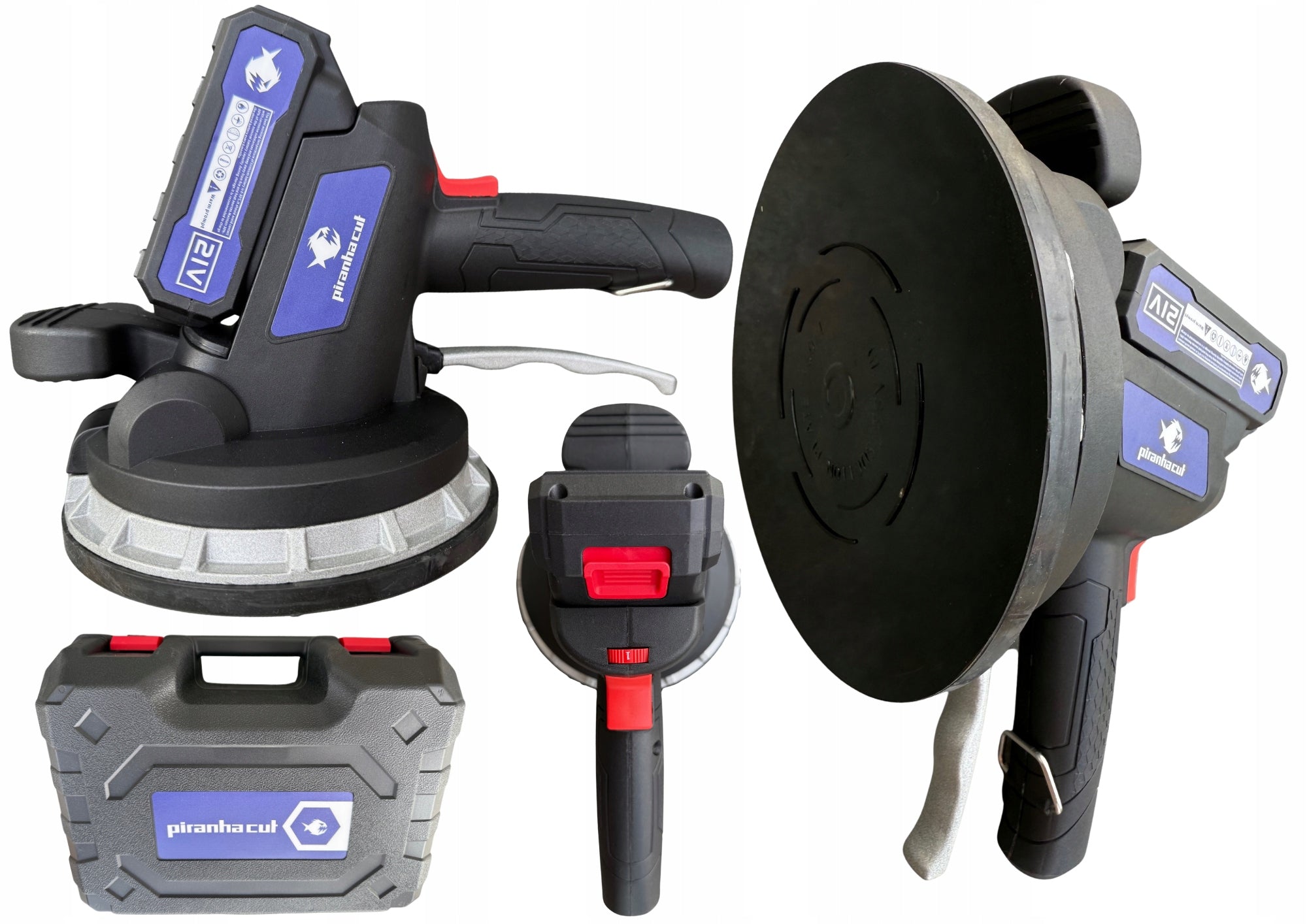 21V Cordless Vibration Suction Cup in Case Manufacturer code PCVSC-01