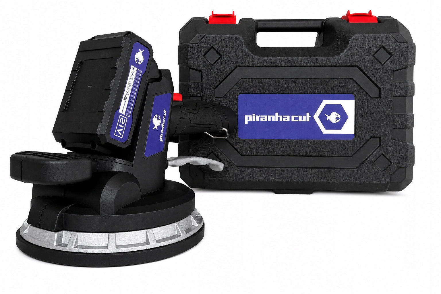 21V Cordless Vibration Suction Cup in Case