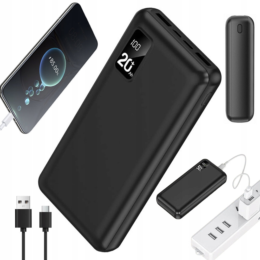 22,5W FAST CHARGING POWERBANK 50000MAH WITH 2 USB PORTS