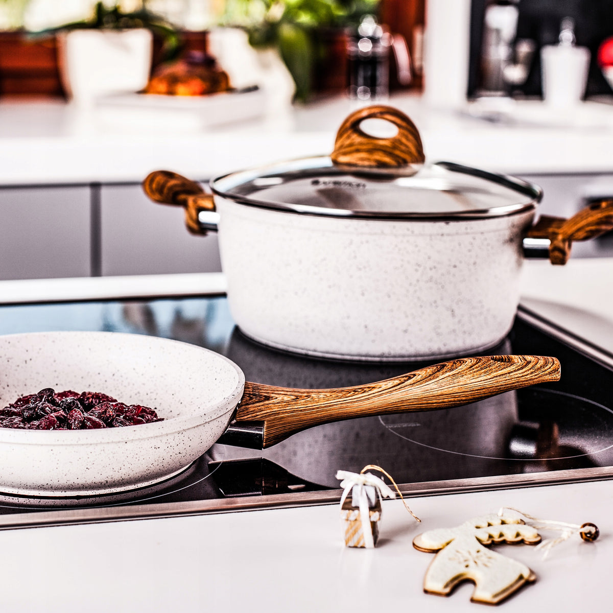 22238 Set of pots and pans with Ambition Nature 11-piece coating EAN (GTIN) 5904134521453