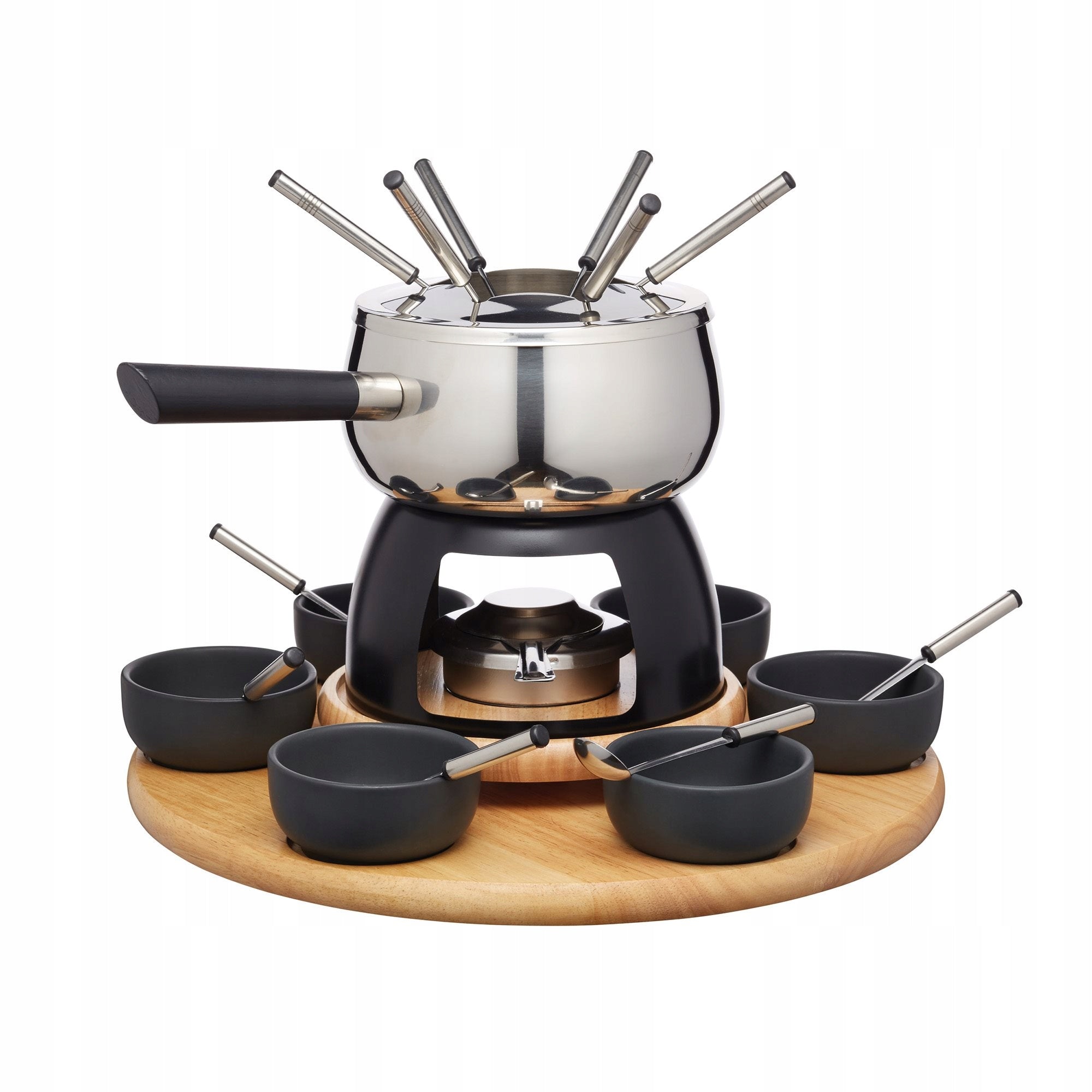 24-piece fondue set, stainless steel - Artesa