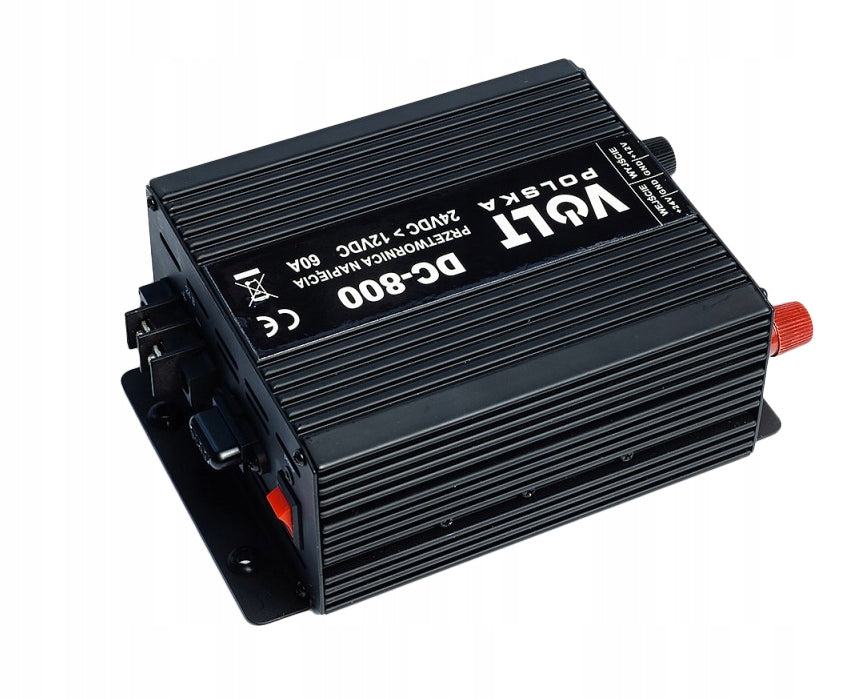 24V/ 12V VOLTAGE REDUCER 24V TO 12V 800W VOLTAGE LOWERING CONVERTER Effective power 800 W