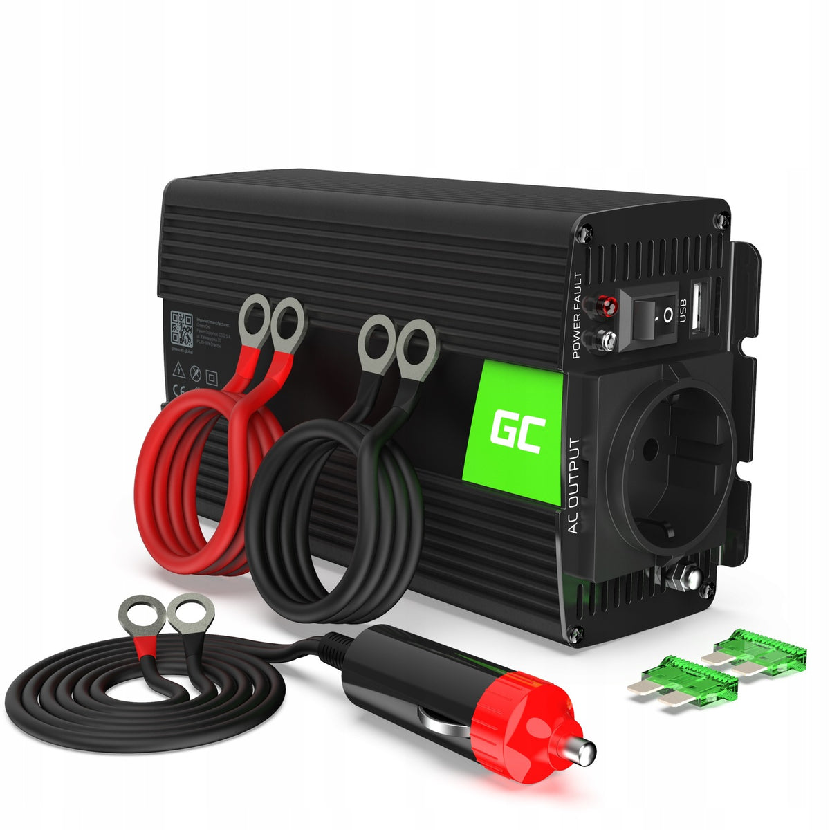 24V 230V 300W 600W SINE USB TIR INVERTER CAR VOLTAGE CONVERTER