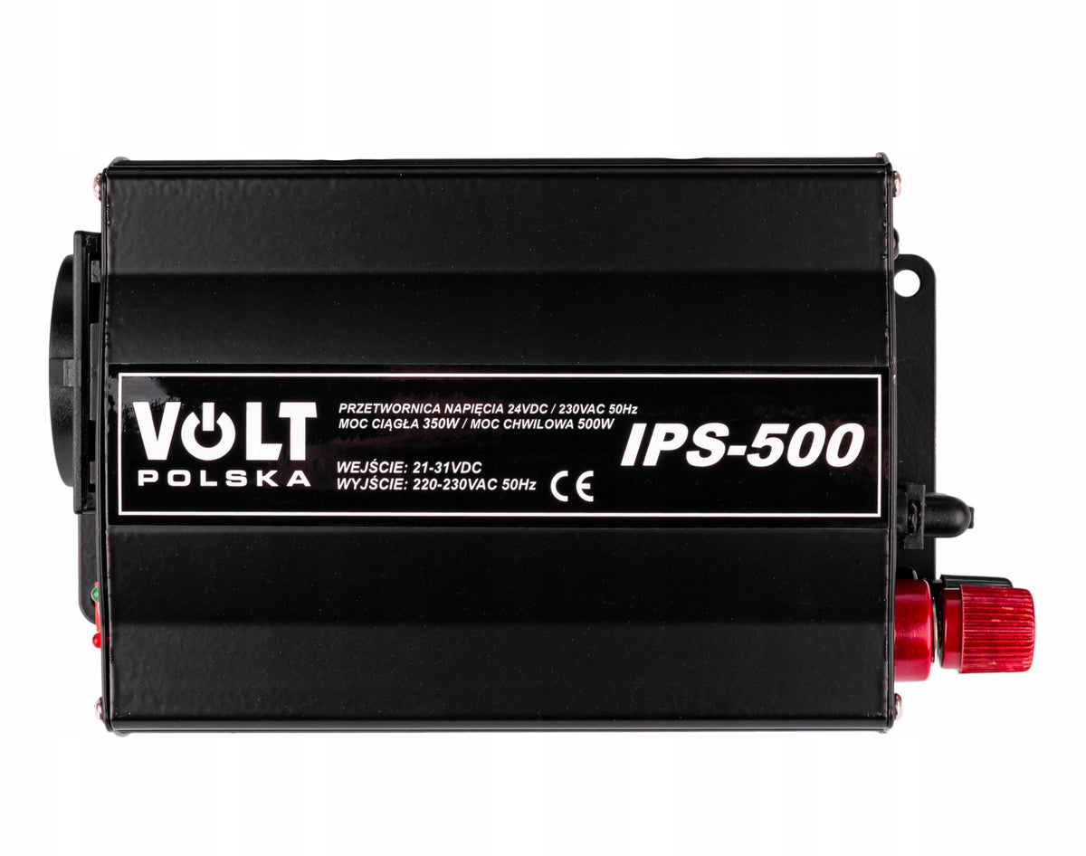 24V 230V CAR CURRENT CONVERTER VOLTAGE IPS 350W / 500W +TIR CABLES EAN (GTIN) 5903111886134