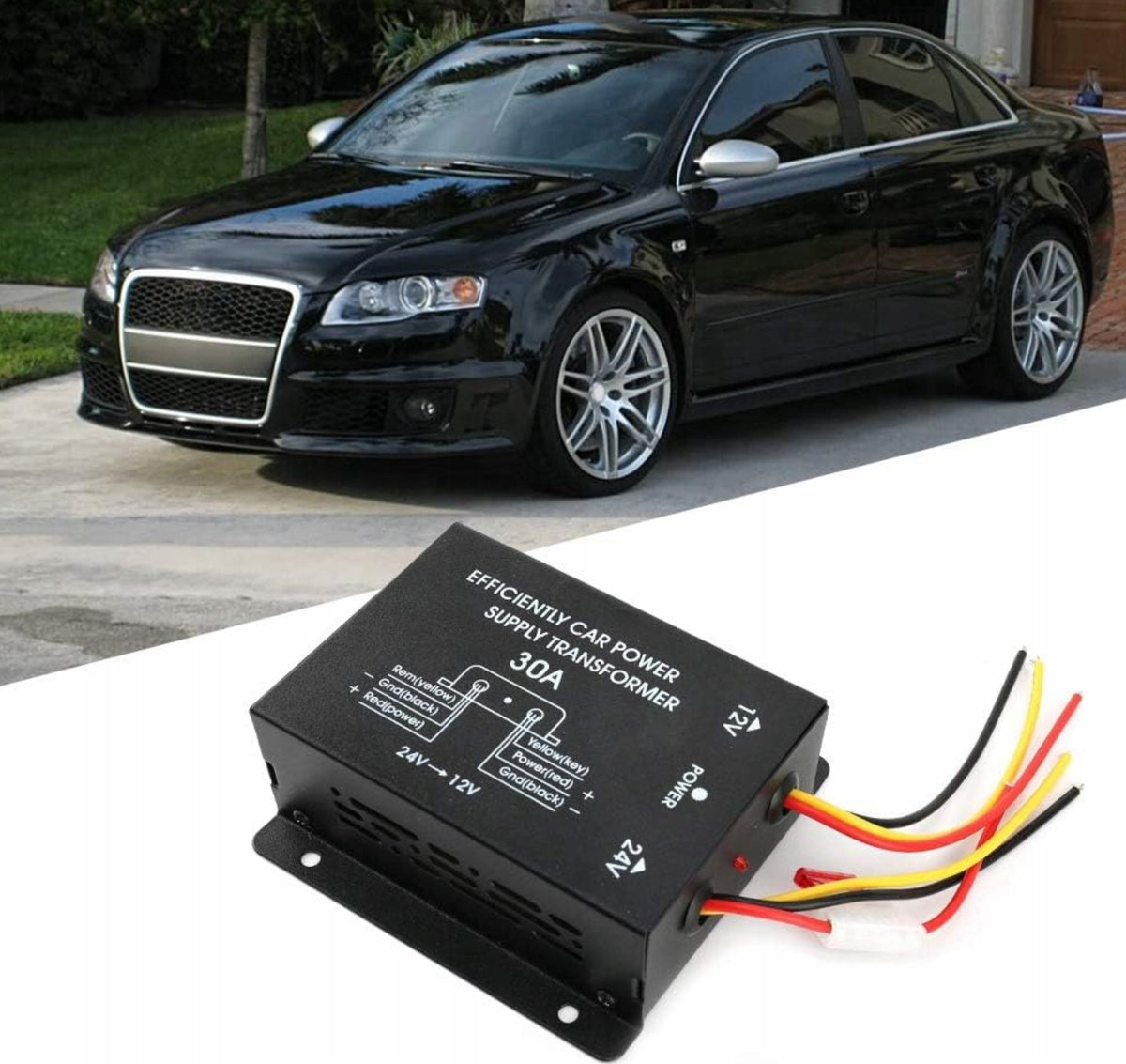 24V TO 12V 30A 240W POWER SUPPLY MODULE CONVERTER REGULATOR Effective power 240 W