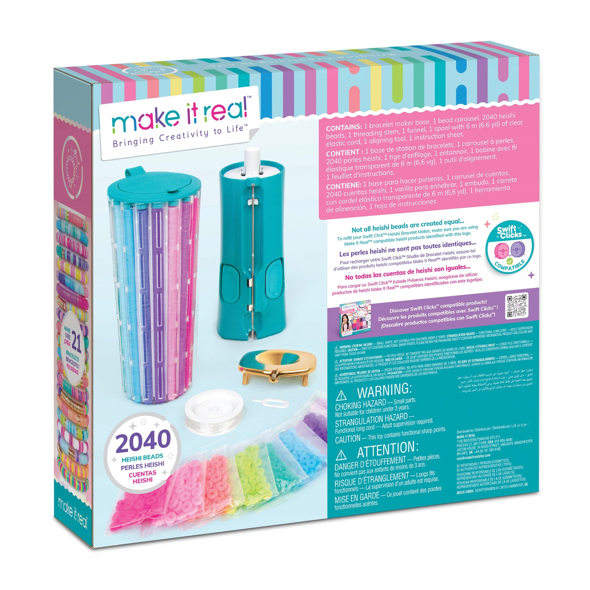 2547/14599 Make It Real Tower with Swift Clicks Beads–Creative Fun Manufacturer code 1459