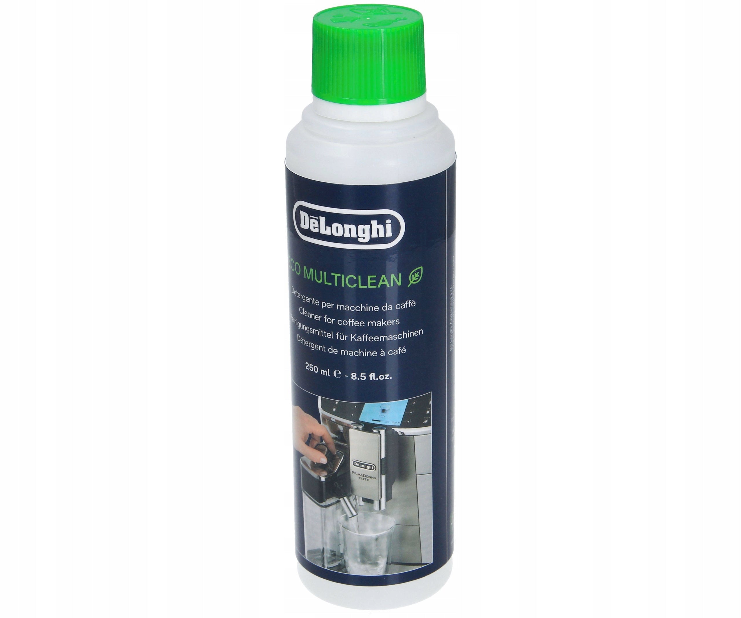Kalkių šalinimo rinkinys EcoDecalk ir valiklis EcoMulticlean Delonghi