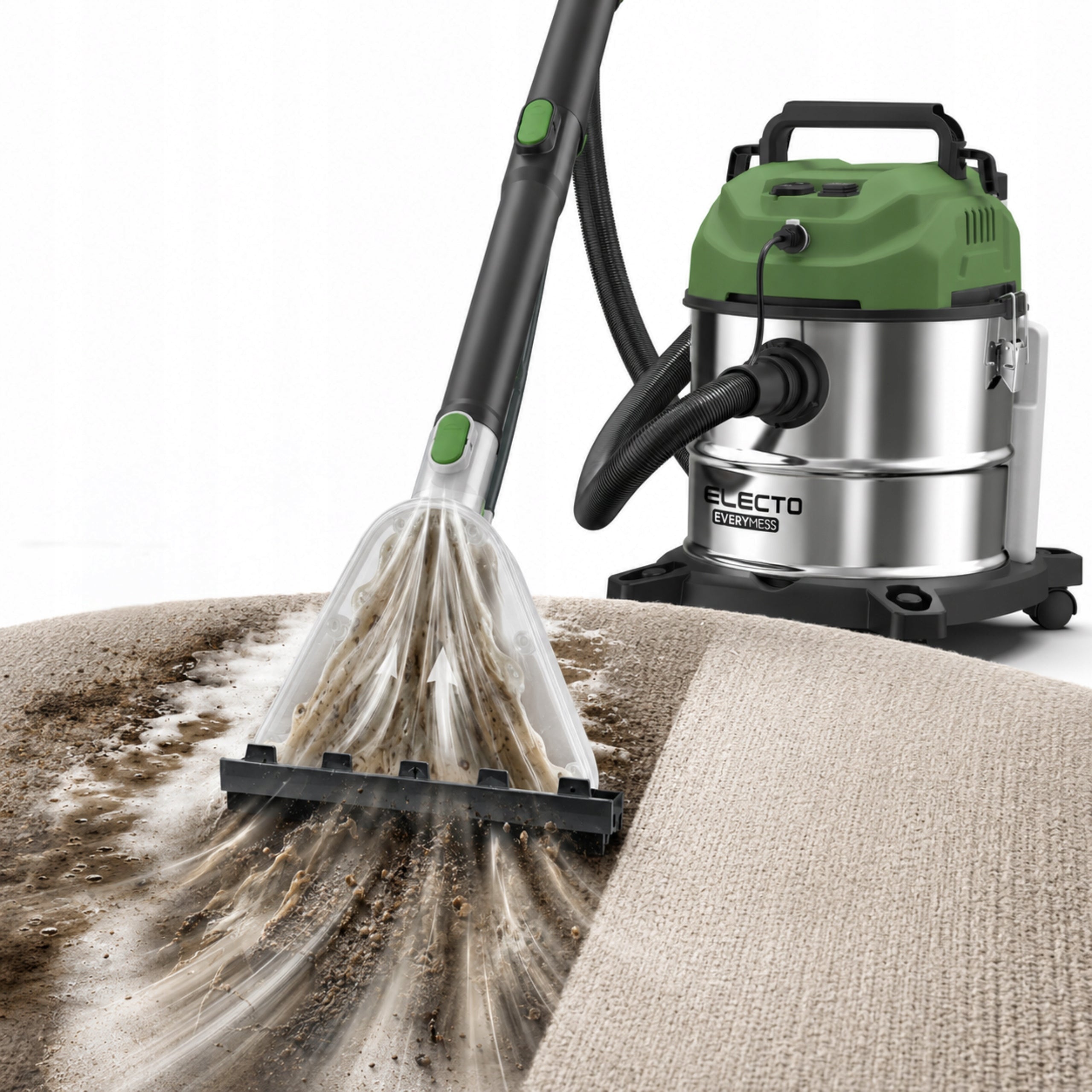 2600W WASHING VACUUM CLEANER FOR CAR CARPET UPHOLSTERY 20L HEPA 4IN1 WET DRY Manufacturer code ODKURZACZ PIORĄCY 2600W DO TAPICERKI DYWANÓW
