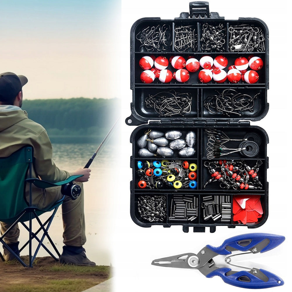 264 pieces fishing set Akcesoria fishing with fishing case Equipment Brand no brand