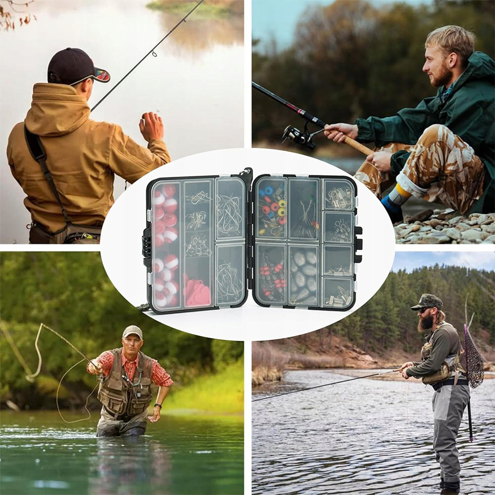 264 pieces fishing set Akcesoria fishing with fishing case Equipment Model DRTFGDRF