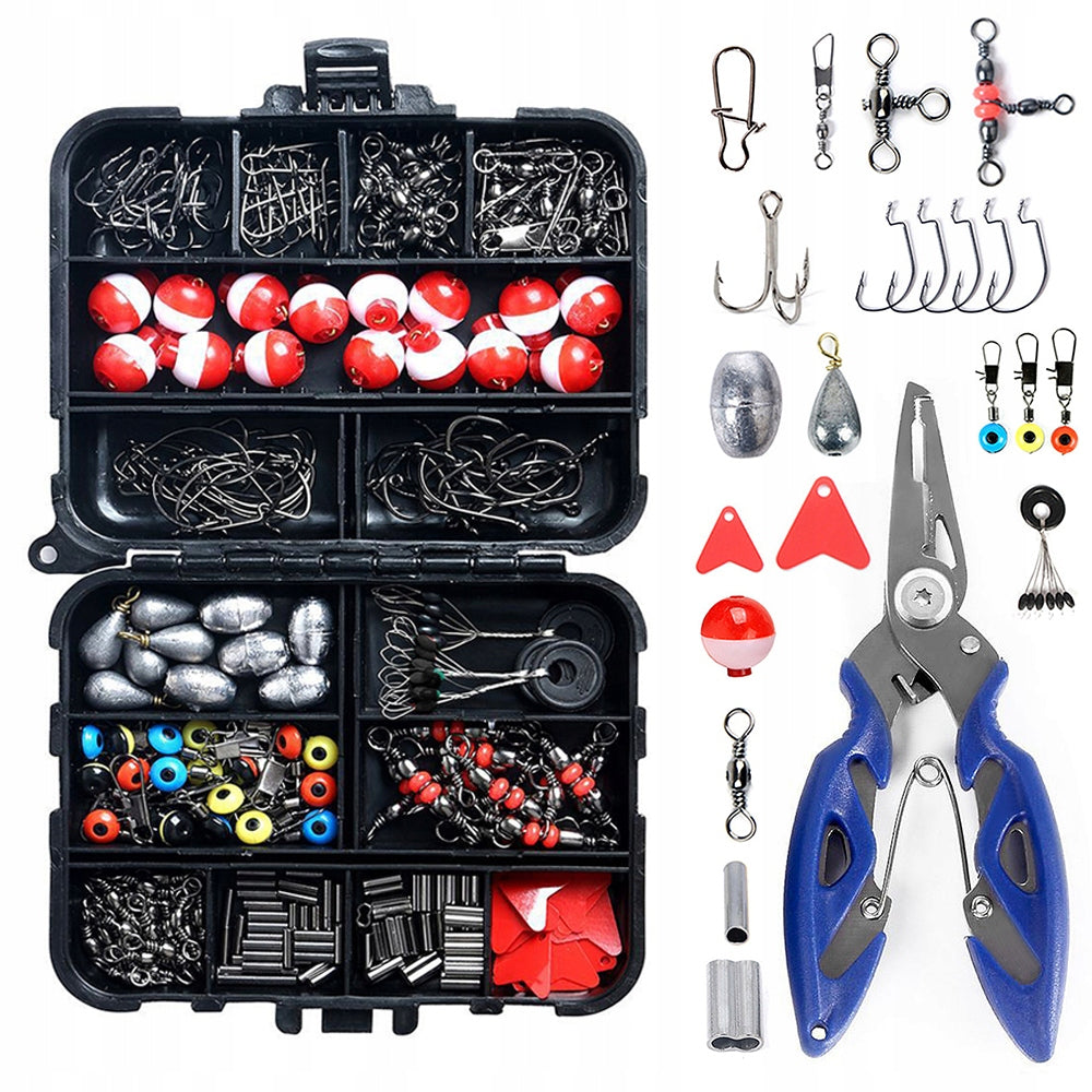 264 pieces fishing set Akcesoria fishing with fishing case Equipment
