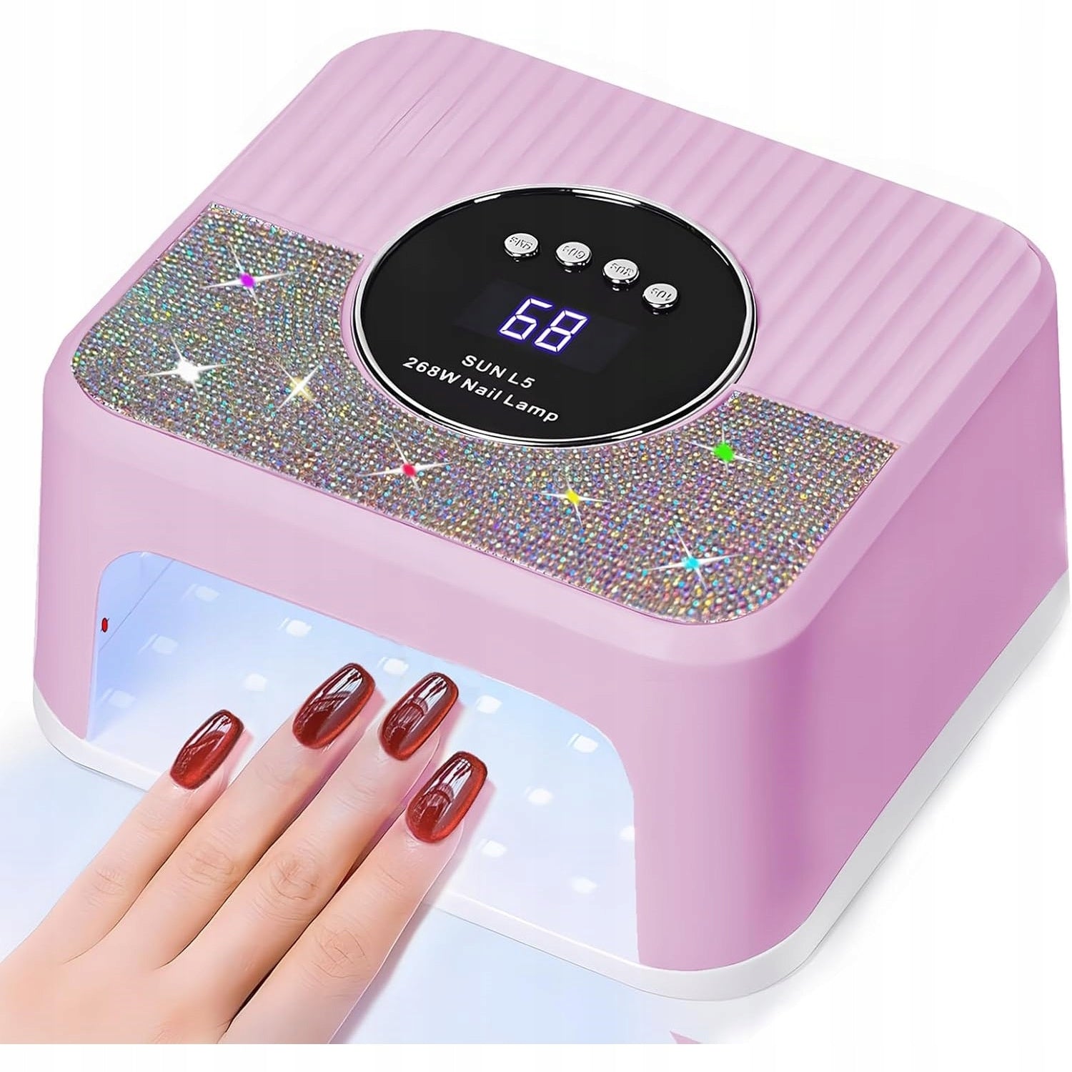 268W UV LED NAIL LAMP WITH AUTOMATIC SENSOR LARGE SPACE Brand no brand